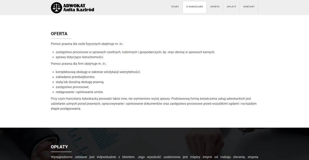 Adwokat Anita Kaziród