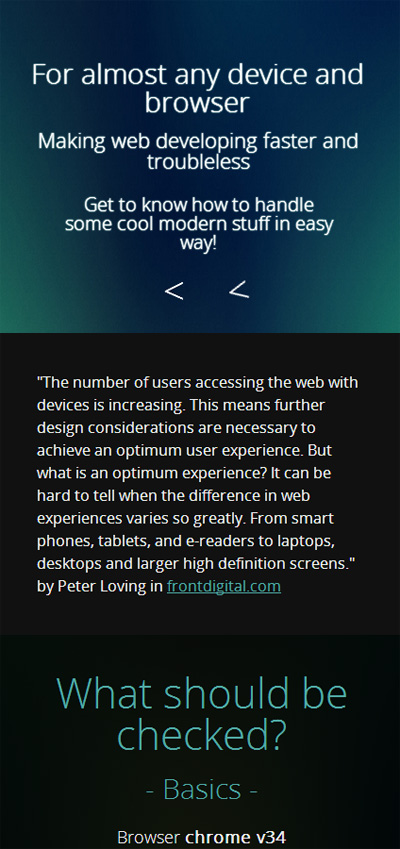Cross Device Design