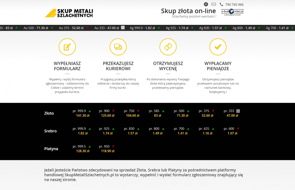 Strona główna serwisu SkupMetaliSzlachetnych.pl