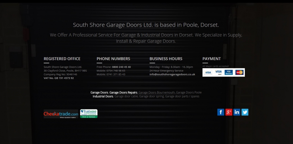 South Shore Garage Doors