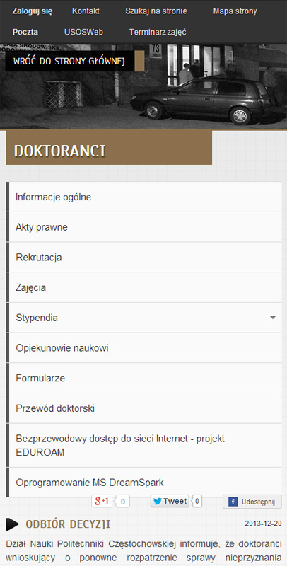 WIŚiB Politechniki Częstochowskiej