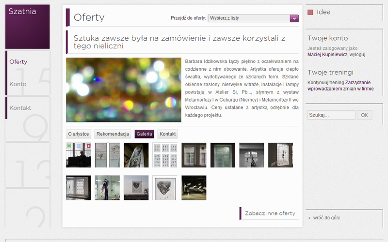 Klub Menedżera - galeria zdjęć w ofercie klubowej