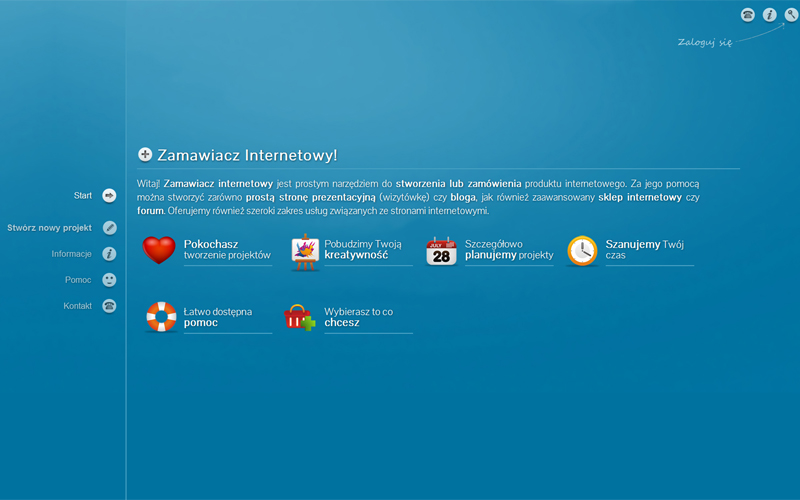 Zamawiacz Internetowy - strona główna